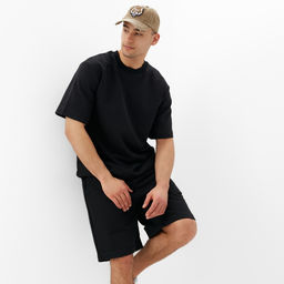 Футболка мужская из органического хлопка MINAKU REGULAR FIT: чёрная, р-р 56