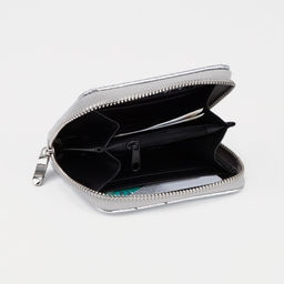 Кошелёк на молнии, цвет серебряный - Simaland фото 4