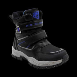 Ботинки мембранные на меху А6671-10 черные