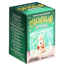 Снежный ночник своими руками Кролик - Эврики фото 22