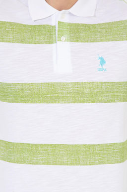 U. S. Polo Assn Мужская футболка Apple Green с воротником-поло - U.s. polo assn фото 18