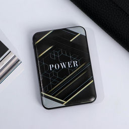 Подарочный набор: флеш-карта, ежедневник, внешний аккумулятор 5000 mAh Hard energy, 21.5×21.5 см