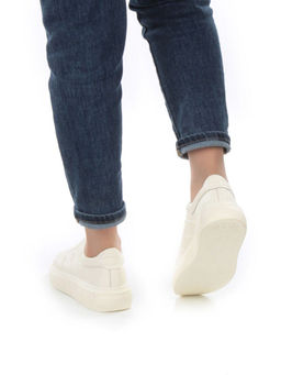 05-PDL256-2 LT. BEIGE Кроссовки женские (натуральная кожа) - Фабричный китай фото 3