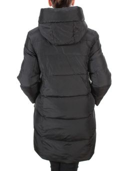 8966 BLACK Пальто зимнее женское CLOUD LAG CAT (200 гр. холлофайбер)