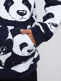 Толстовка "Либерти" темно-синий (панда)