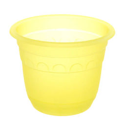 Цена за 3 шт. Горшок для орхидеи пластиковый 1,8л d-18см "Колывань" с поддоном С93П