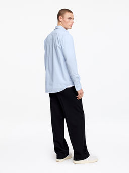 Camisa de lyocell y algod?n de corte regular - H&m фото 6