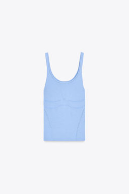 FITTED KNIT TOP - Zara фото 3