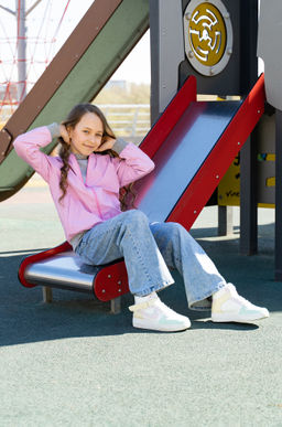 Ветровка детская розовая