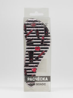 Расчёска массажная, 5.5?14.5(1) см, PVC коробка, рисунок МИКС - Qf фото 5