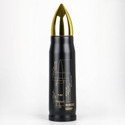 Термос пуля Мужской калибр, 450 мл, 28?7 см