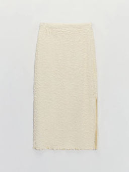 Облегающая юбка миди из жатой вискозы ZR2605023502-3 / Zarina