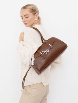 Сумка 9198SP d.brown Velina Fabbiana-Safenta