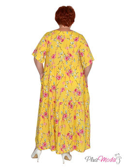 Платье Модель №1458 размеры 44-84 - Plusmoda фото 5