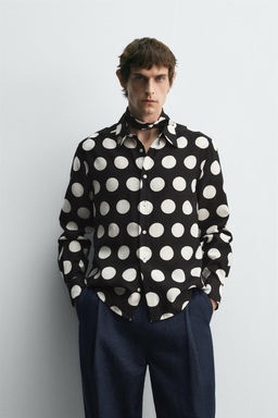 POLKA DOT SHIRT HARRY LAMBERT FOR ZARA X DISNEY  фото 2