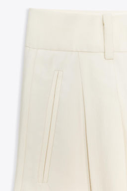 ZW COLLECTION FLOWING DARTED TROUSERS - Zara фото 7