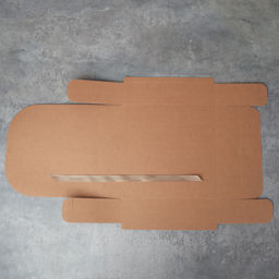 Коробка подарочная складная 24*24*6 см / 0519-8/C /уп 12/600/крафт - Галеонтрейд фото 3