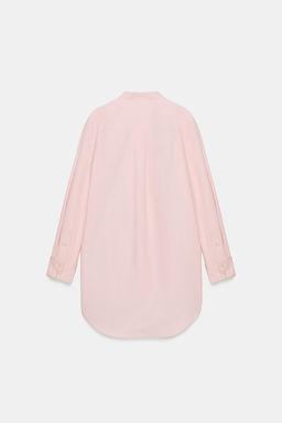 ASYMMETRIC POPLIN SHIRT ZW COLLECTION - Zara фото 5