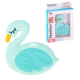 Игрушка-грызунок "Лебедь" в коробке