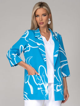 Пиджак Шерри (голубой) - Эльза фото 17