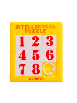 Цена за 3 шт. Головоломка - пятнашки «до 8», МИКС