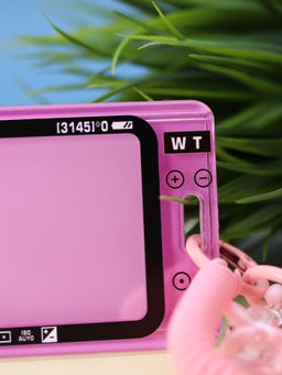 Футляр для карт с брелком "Camera", pink
