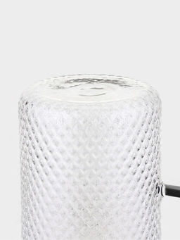 Кувшин "Богема.Соты", черная ручка/крышка-сито, 16х11х23 см