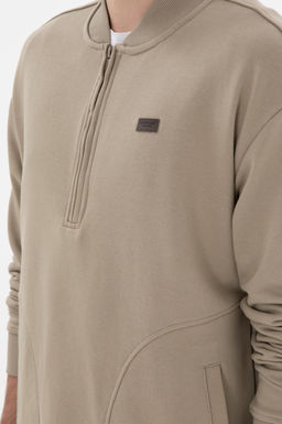 Erkek A__k Haki Sweatshirt