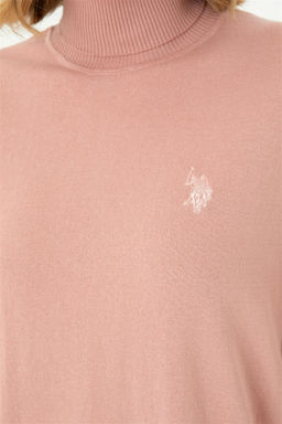 Женский базовый свитер пудрового цвета Неожиданная скидка в корзине - U.s. polo assn фото 7