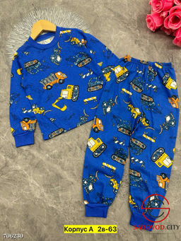 Пижама детская с принтом