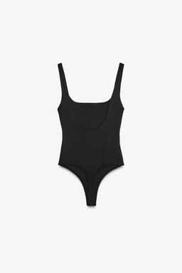 POLYAMIDE STRAPPY BODYSUIT - Zara фото 19