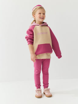 Худи Колор блок "Ультрафиолет" утепленное