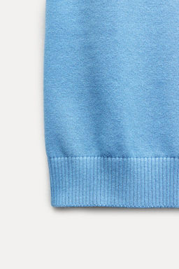 SLEEVELESS PLAIN KNIT TOP - Zara фото 5