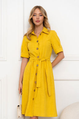 !!ЛЕН 95%!!! Платье 5696 - Open-style фото 4