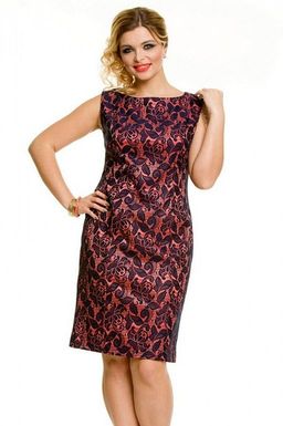 Платье 621 коралловый