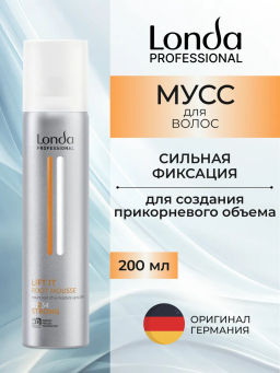 -20% Мусс для прикорневого объёма сф Volume lift it, 200 мл Londastyle