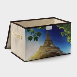 Короб стеллажный для хранения с крышкой Эйфелева башня, 382524 см - Simaland фото 3