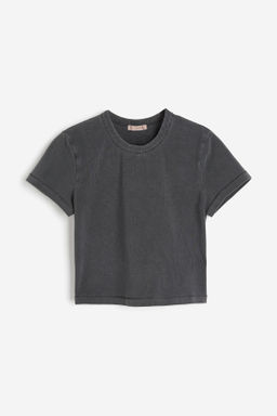 Camiseta loungewear con aspecto lavado - H&m фото 3
