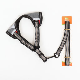 Комплект амуниции светоотражающий, размер S, ОГ 35-60 см, стропа 1,5 см, серый - Пижон фото 10