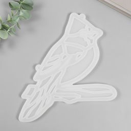 Молд силиконовый «Свиристель на ветке» 22,5 × 18 × 0,8 см