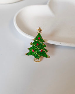Брошь Новогодний стиль