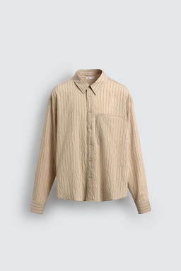 STRIPED FLOWING SHIRT - Zara фото 6