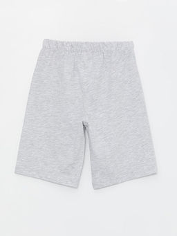 Beli Lastikli Bask?l? Erkek ?ocuk Pijama ?ort 2li - Waikiki фото 3