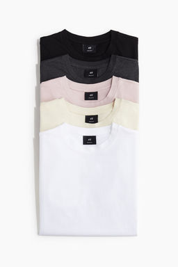 Pack de 5 camisetas Regular Fit