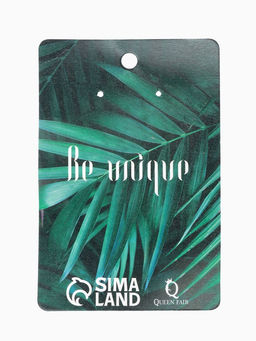 Серьги металл «Атмосфера» ромб мятый, цвет серебро