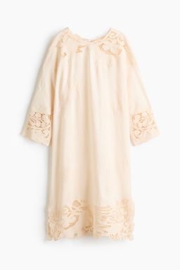 Vestido con bordado ingl?s