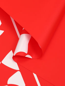 Цена за 20 шт. Пленка флористическая для цветов, красная, 57×57 см