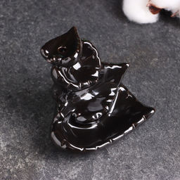 Подставка для благовоний TAKE IT EASY «Листья», стелющийся дым, 8×10 см