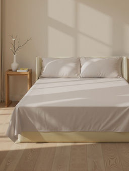 Простыня евро SL Home Modal, 235×260 см, серая, модал