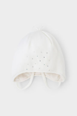 Crockid _ КВ 20316/ш/белый шапка для дев